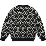 Топ Palace Hairy Heart Knit, Black - фото 2