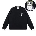 Adidas Свитшот унисекс черный - фото