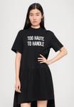 Платье MOSCHINO TOO HAUTE TO HANDLE DRESS, Black - фото 5