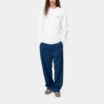 Прямые спортивные брюки Track Pants Carhartt WIP, синий - фото 5