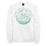 Мужской свитшот Travel Explore Adventure Sketch Mountains Licensed Character - фото