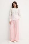 Льняные брюки Max&Co., розовый - фото 2