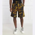 Шорты-Брюки. шорты свободного кроя Versace, мультиколор - фото 2