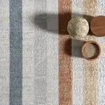 Ковер Aliénor Striped Area Rug nuLOOM, 239x305 см, синий - фото 6