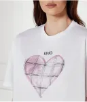 Футболка regular fit Liu Jo, белый - фото 4