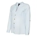 Рубашка с длинным рукавом Vero Moda Bumpy Maternity, синий - фото 3