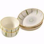Чаши KAWASIMAYA, 2 4.5-Inch Rice Bowls + 2 7-Inch Deep Dishes - фото
