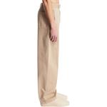 Брюки с перекрученным поясом Lemaire, хаки - фото 7