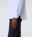 Хлопковая поплиновая рубашка Zegna, Light Blue - фото 6