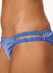 Базовые плавки бикини с мерцающим сплошным рисунком Watercult, синий - фото 4