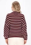 Джемпер DreiMaster Jumper, Wine Red/Offwhite/Dark Red - фото 3