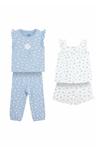 Пижама 2 PACK SET JoJo Maman Bébé, синий - фото