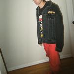 Джинсовая куртка Pirate Skull Series унисекс, черная Drew House, черный - фото 9