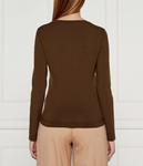 Свитер Slim fit Marc Cain, коричневый - фото 4