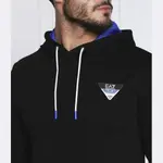 Толстовка обычного кроя Ea7, черный - фото 4