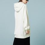 GUCCI Толстовка Women's Ecru с капюшоном Moderate Regular - фото 6