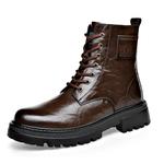 Мужские ботинки Cahhrrn X Martin Boot Men Beige Romon - фото 6