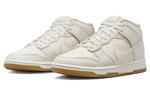 Кроссовки Nike Dunk Mid Canvas Light Orewood Brown Gum - фото 3