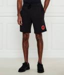 Шорты мужские Hugo свободного кроя трикотажные, черный - фото