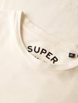 Классический базовый топ Superdry, Bone White - фото 5