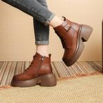 Ботинки Martin Boot женские Sobb, бежевый - фото 4