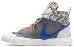 Кроссовки Nike Blazer Mid Readymade White Grey Friends And Family - фото