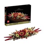 Композиция из сухоцветов LEGO - фото