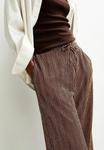 Брюки New Look STRIPED DRAWSTRING WAIST WIDE LEG, Brown Pattern/Brown - фото 3