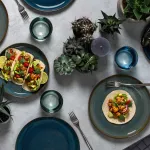 Набор тарелок Villeroy & Boch Crafted Denim, 4 предмета, синий - фото 3