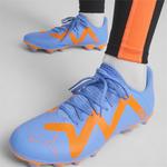 Футбольные бутсы Puma, цвет blau/orange/orange - фото 4