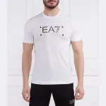 Футболка стандартного кроя Ea7, белый - фото