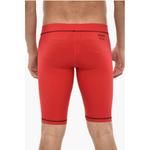 Байкерские шорты GOTHIC с логотипом Dsquared2, Red - фото 2