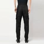 Брюки карго Givenchy с деталями на пряжках, черные - фото 3