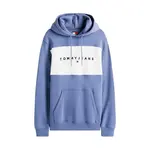 Худи Tommy Jeans Linear Logo Regular Fit, синий - фото 3
