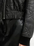 Стёганая куртка Lesana на молнии Hugo, черный - фото 4