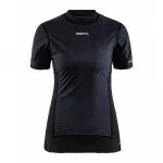 Базовый слой Craft Active Extreme X Wind short sleeve, черный - фото