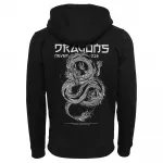 Толстовка Mister Tee Dragons Never Die full zip, черный - фото 4