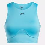 Укороченный топ Lux Contour Reebok, голубой - фото 5