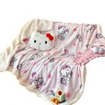 Sanrio Плед Hello Kitty My Melody розовый - фото 2