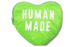 HUMAN MADE Сумка-шоппер с сердечками из рипстопа, Green - фото