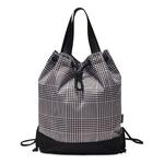 Сумка Converse Plaid Bucket Bag 'Grey' - фото
