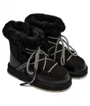 Размытые кожаные зимние ботинки Emu Australia, черный - фото 3