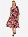 Bigdart Платье в розовом, фуксия - фото 3