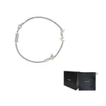 Браслет с декоративной табличкой Cassandre Charm Logo SAINT LAURENT - фото