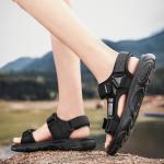 NMR Пляжные сандалии Men's Black/Sand/Black Green - фото 6