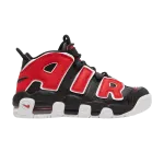 Кроссовки Nike Air More Uptempo GS 'Black University Red', черный - фото