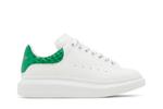 Кроссовки Alexander McQueen Alexander McQueen Oversized Sneaker 'Chrome Green Crocodile', белый - фото 2