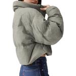 Levis Серая женская пуховая куртка, Gray - фото 4