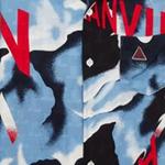 Футболка мужская синяя Lanvin - фото 5