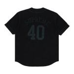 Джерси Supreme x 40 Acres Twill Baseball Jersey, Black - фото 2